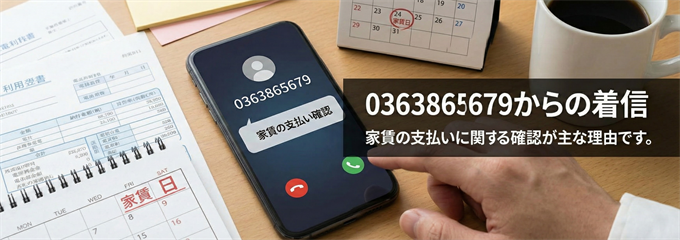 なぜ0363865679から電話がかかってくるの？