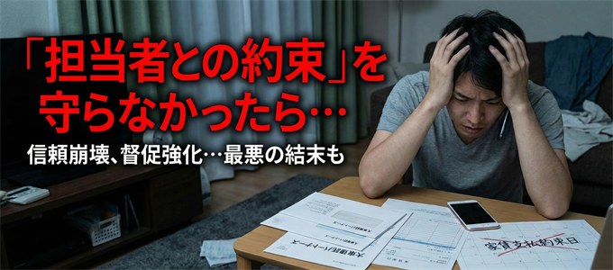 大東建託パートナーズの担当者と交わした「家賃支払いの約束」を破るとどうなる？